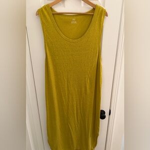 Aerie Linen Blend Dress